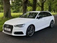 Used Audi A6 Black Edition 187 HP (137 kW) 2018 White Estate
