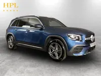 Used Mercedes GLB200 AMG line 163 HP (119 kW) 2021 Blue SUV