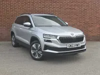 Gebraucht Skoda Karoq SE Drive 110 PS (80 kW) 2023 Silber SUV