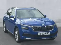 Used Skoda Kamiq SE Drive 150 HP (110 kW) 2022 Energy blue SUV