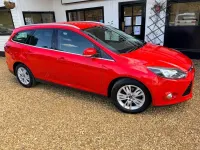 Used Ford Focus Titanium 125 HP (91 kW) 2014 Red Estate