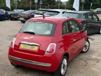Used Fiat 500 Lounge 2015 Red Hatchback