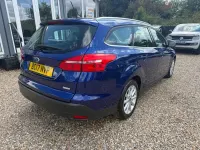 Used Ford Focus Titanium 125 HP (91 kW) 2017 Blue Estate