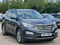 Used Hyundai Santa Fe Premium 197 HP (144 kW) 2013 Blue SUV