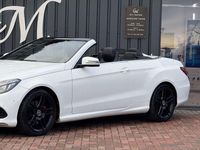 Used Mercedes E220 AMG line 2016 White Cabriolet