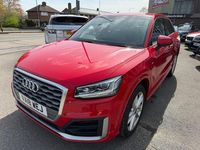 Usado Audi Q2 S-Line 116 CV (85 kW) 2018 Rojo SUV