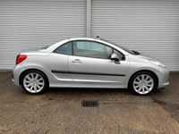Used Peugeot 207 CC GT 120 HP (88 kW) 2007 Aluminium grey Cabriolet