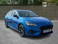 Used Ford Focus ST-Line X 120 HP (88 kW) 2021 Blue Hatchback