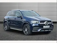 Used Mercedes GLE400 AMG line 325 HP (239 kW) 2022 Blue SUV