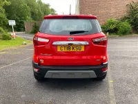 Used Ford Ecosport Titanium 125 HP (91 kW) 2018 Red SUV