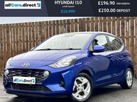 Used Hyundai i10 SE 67 HP (49 kW) 2021 Blue Hatchback