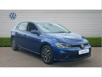 Used VW Polo Life 95 HP (69 kW) 2023 Blue Hatchback