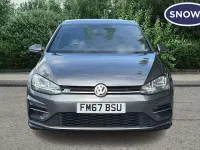 Second-hand VW Golf VII R-line 150 CP (110 kW) 2018 Gri Hatchback