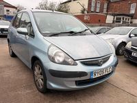 Used Honda Jazz SE 82 HP (60 kW) 2005 Blue Hatchback
