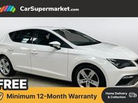 Used Seat Leon FR 150 HP (110 kW) 2018 White Hatchback