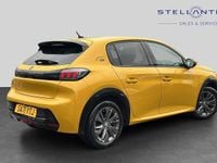 Used Peugeot e-208 Allure 98 kW (134 HP) 2021 Yellow Hatchback