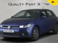 Used VW Polo Life 95 HP (69 kW) 2023 Blue Hatchback