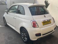 Used Fiat 500 S 69 HP (50 kW) 2013 White Hatchback