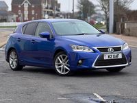 Used Lexus CT200h 2015 Blue Hatchback