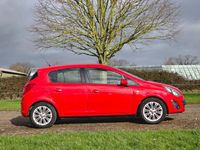 Used Vauxhall Corsa 90 HP (66 kW) 2013 Red Hatchback