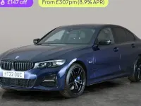 Used BMW 330e M Sport 292 HP (214 kW) 2022 Blue Sedan