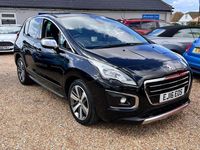 Used Peugeot 3008 Allure 120 HP (88 kW) 2016 Black SUV