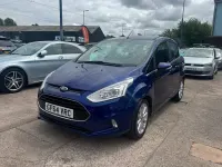 Used Ford B-MAX Titanium 105 HP (77 kW) 2014 Blue MPV