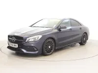 Usado Mercedes CLA200 AMG line 136 HP (100 kW) 2016 Azul Sedan