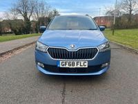 Used Skoda Fabia SE 2018 Blue Estate