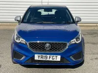 Käytetty MG MG3 Exclusive 106 HP (77 kW) 2019 Sininen Viistoperä