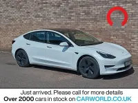 Używany Tesla Model 3 Standard Range 208 kW (283 KM) 2021 Biały Sedan/Limuzyna