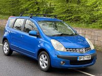 Used Nissan Note SE 87 HP (63 kW) 2007 Blue Hatchback