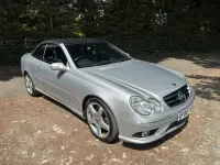 Used Mercedes CLK350 2007 Silver Cabriolet