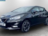 Usado Nissan Micra Acenta 92 HP (67 kW) 2021 Preto Citadino