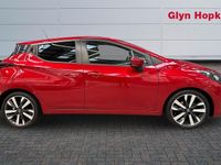 Used Nissan Micra Tekna 92 HP (67 kW) 2022 Red Hatchback