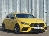 Used Mercedes A45 AMG 421 HP (309 kW) 2020 Yellow Hatchback