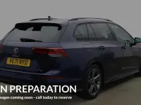Used VW Golf VIII R-line 150 HP (110 kW) 2022 Blue Estate