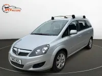 Used Vauxhall Zafira Design Edition 140 HP (102 kW) 2012 Silver MPV