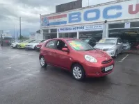 Used Nissan Micra Acenta 2013 Red Hatchback