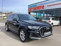 Używany Audi Q7 S-Line 381 KM (280 kW) 2020 Czarny SUV
