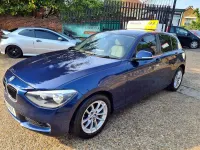 Used BMW 116 Impressive 2014 Blue Hatchback