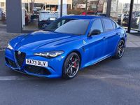 Used Alfa Romeo Giulia Quadrifoglio 520 HP (382 kW) 2023 Blue Sedan