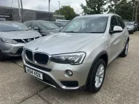 Used BMW X3 187 HP (137 kW) 2014 Silver SUV