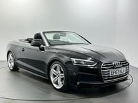 Used Audi A5 Cabriolet S-Line 252 HP (185 kW) 2017 Black Cabriolet