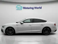 Used Audi A5 Sportback S-Line 163 HP (119 kW) 2020 White Hatchback