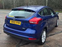 Used Ford Focus Zetec 2015 Blue Hatchback