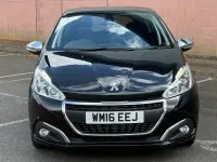 Used Peugeot 208 Allure 2016 Black Hatchback