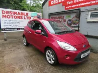 Used Ford Ka Titanium 69 HP (50 kW) 2015 Red Hatchback
