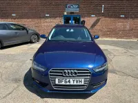 Used Audi A4 163 HP (119 kW) 2014 Blue Estate