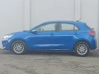 Used Kia Rio 83 HP (61 kW) 2023 Blue Hatchback
